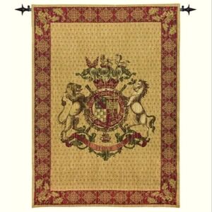 DUKE OF NORFOLK ARMORIAL COAT OF ARMS TAPESTRY
